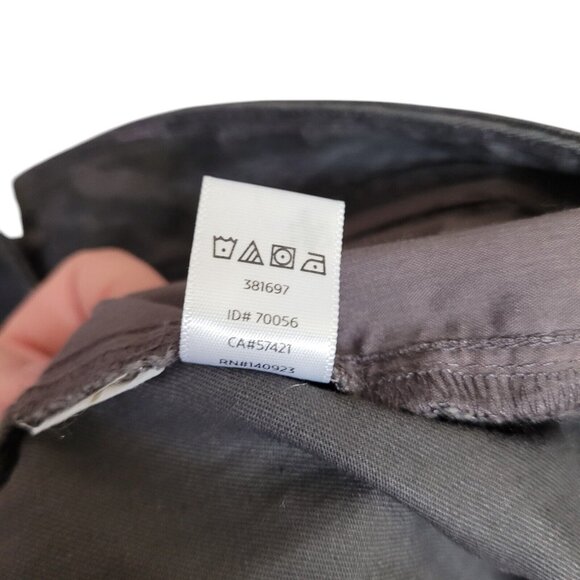 Ann Taylor LOFT Twill Stretch Pant Marisa Snake Print Black Grey Cargo Womens 10 - Picture 14 of 16